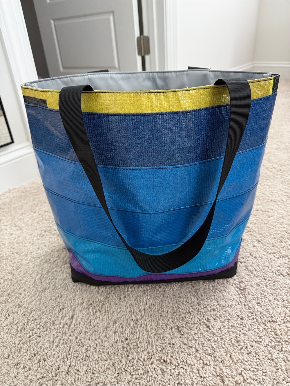 Rareform -Upcycled Billboard Tote Bag - Picture 3 of 3